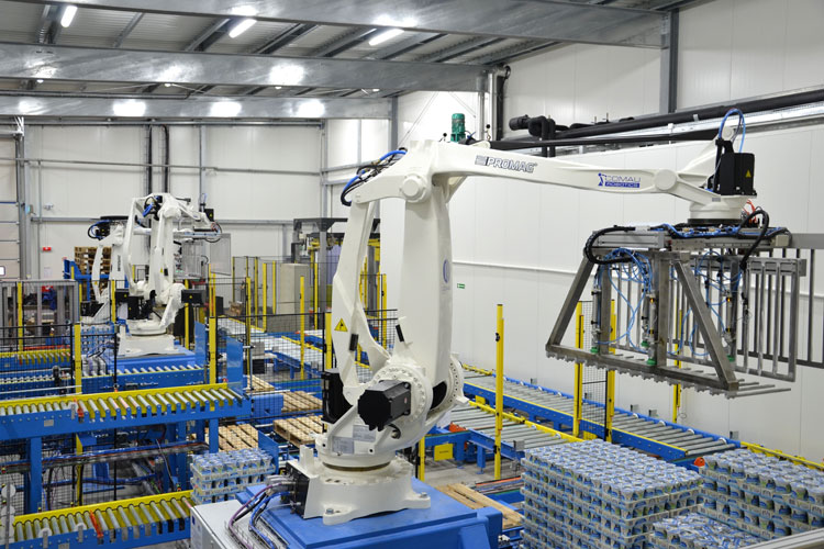 Automatyzacja i robotyzacja procesów produkcyjno-magazynowych w Mleczarni OSM Kalisz